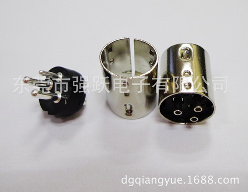 一細二粗3PIN車針連接器MINIDIN3PIN